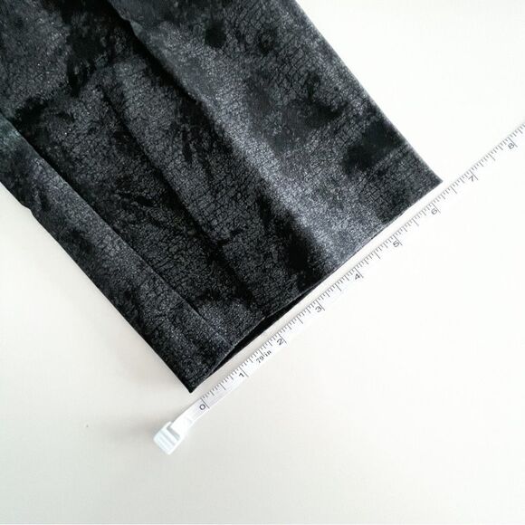 Divine Logic Trousers Black Sparkle Dress Pants Women's 6 Pull On Stretchy - Picture 9 of 11